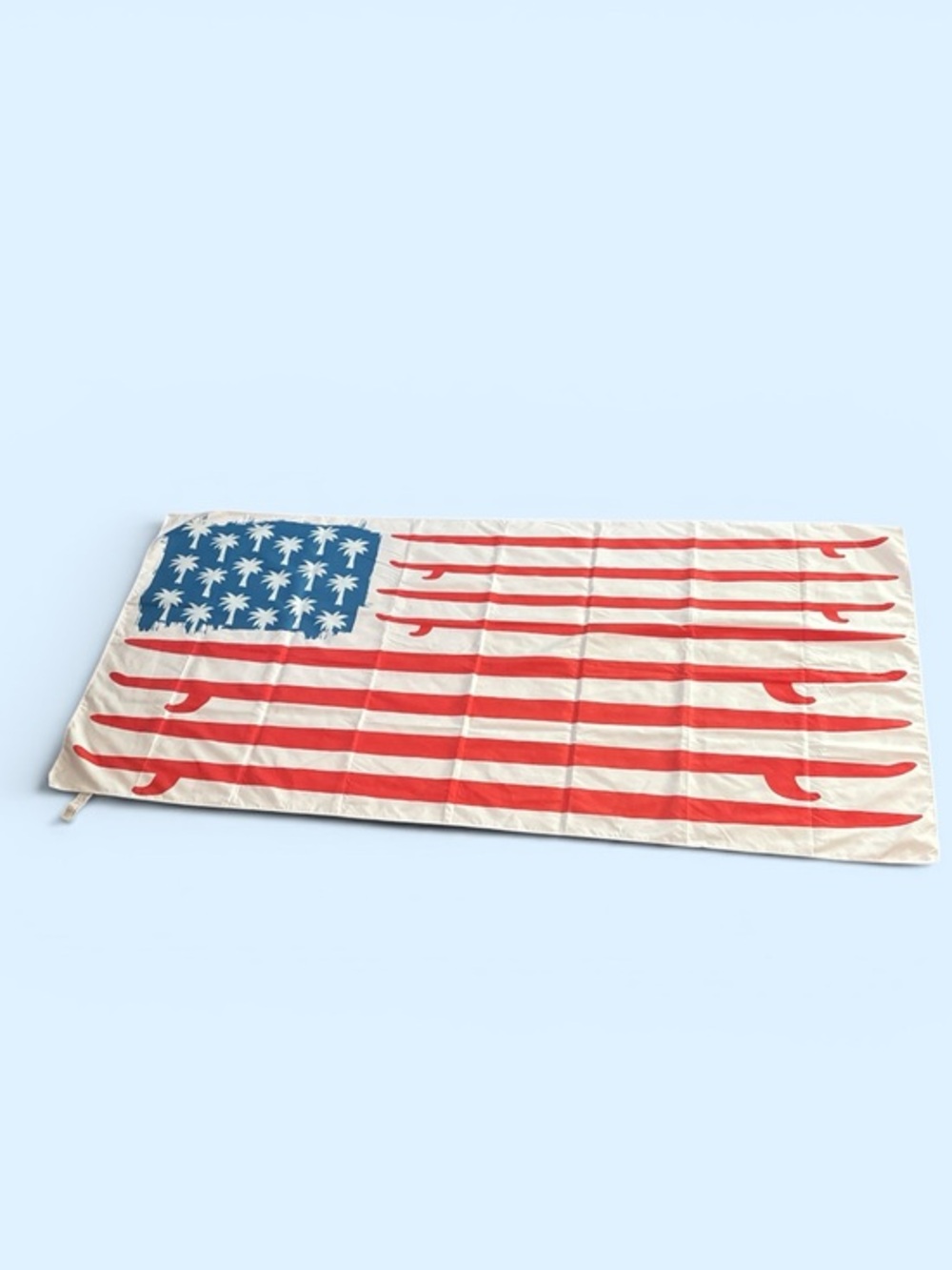 Patriotic USA Flag Surfing Microfiber Polyester Towel Beach Blanket Surfer Sheet